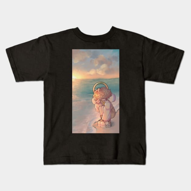 ange Kids T-Shirt by voluorem